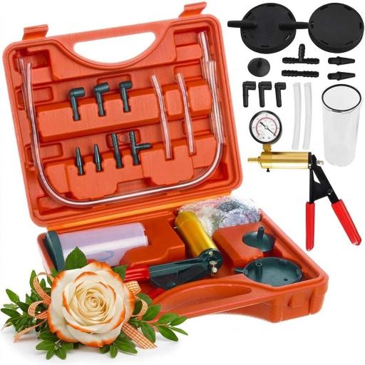 Bomba de purga de frenos + rosa