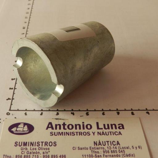 Ánodo de zinc para punta de eje Sole de 35mm-40mm Tecnoseal [1]