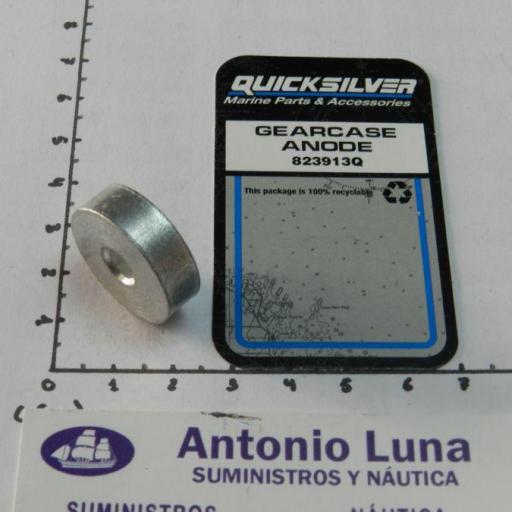 Ánodo de aluminio original Mercury 823913Q Quicksilver [1]