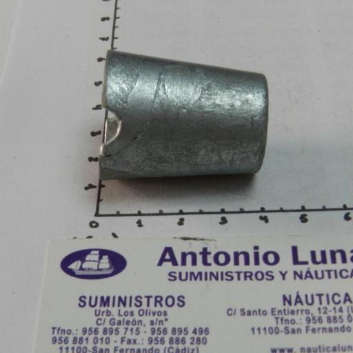 Ánodo de zinc para punta de eje Sole de 25 mm Tecnoseal [1]