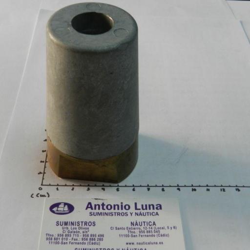 Ánodo de zinc radice completo para ejes de 45 mm Tecnoseal [1]