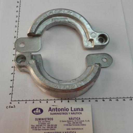 Ánodo de aluminio (equivalente 196440-02660 Yanmar) Canada Metal Martyr Anodes [3]