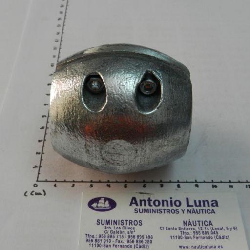 Ánodo de zinc collarín de eje de 40 mm Tecnoseal [2]