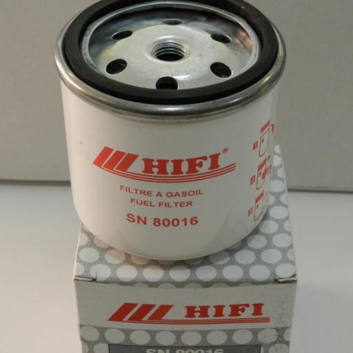 Filtro de gasoil (equivalente Sole Mini 48) SN 80016 Hifi-Filter [2]