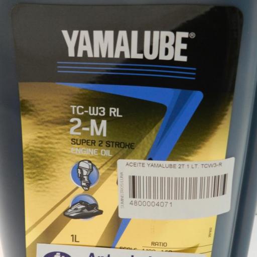 Aceite para motor 2T Yamalube (TC-W3) (1 litro) Yamaha [3]