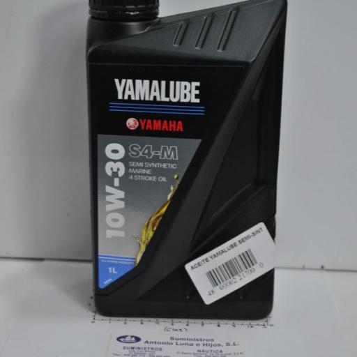 Aceite para motor 4T Yamalube 10W30 semi-sintético de 1 litro Yamaha [1]