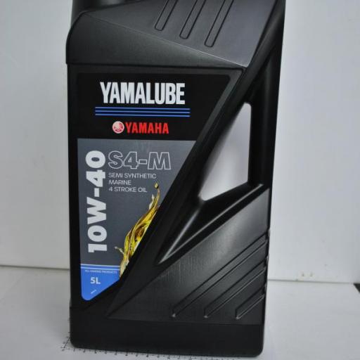 Aceite para motores de 4 tiempos Yamalube semisintético S4-M de 5 litros 10W40 Yamaha