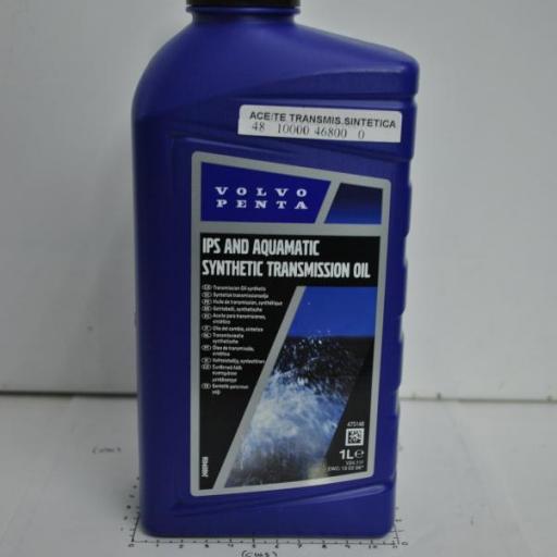 Aceite de transmisión sintética de 1 litro (SAE 75W-90) para colas IPS y Aquamatic original Volvo