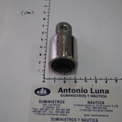Terminal de capota inox-316 para tubo de 22 mm [3]