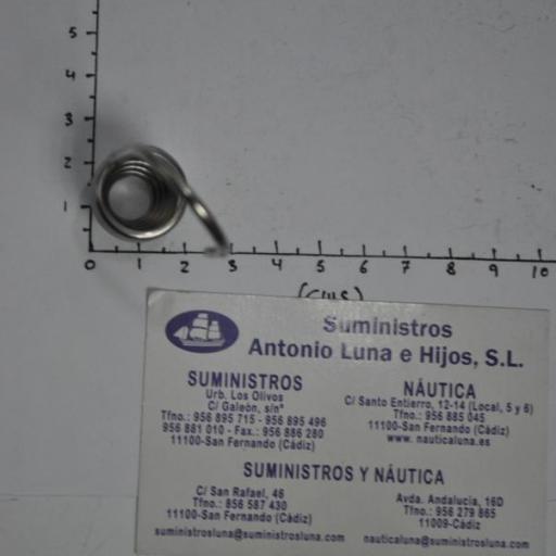 Gancho de acero inoxidable AISI-316 para cabo elástico [4]