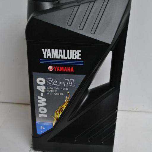 Aceite para motores de 4 tiempos Yamalube semisintético S4-M de 5 litros 10W40 Yamaha [1]