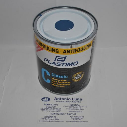 Patente matriz dura Classic azul 750ml Plastimo [0]