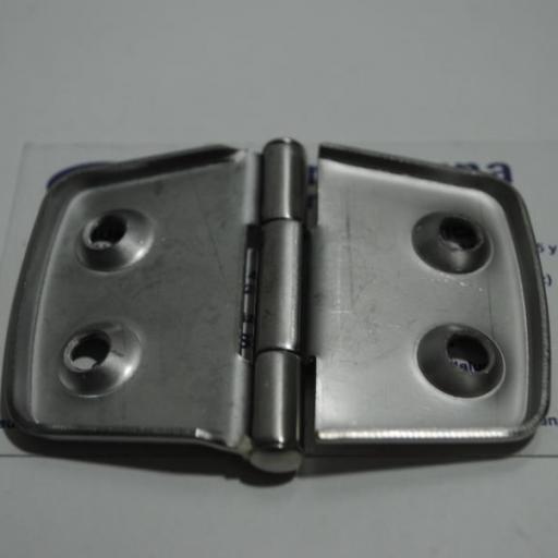 Bisagra de acero inoxidable de 70,50 x 52 x 4 mm [2]