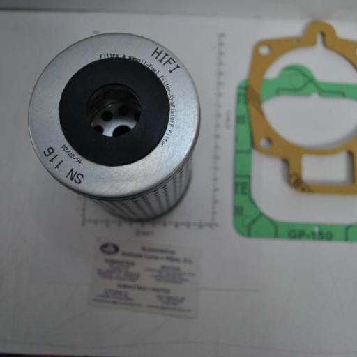 Filtro de gasoil (equivalente 1R0724 Caterpillar) Hifi [2]