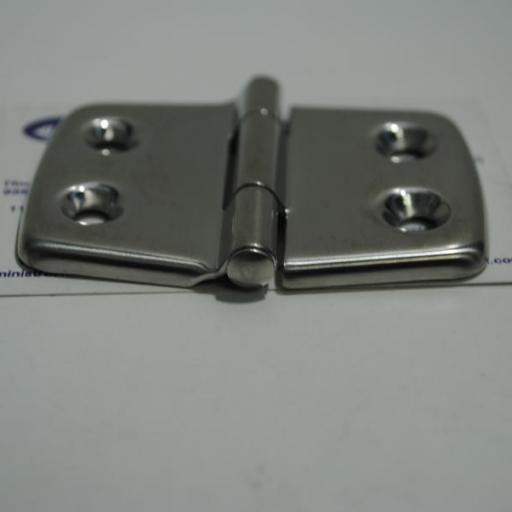Bisagra de acero inoxidable de 70,50 x 52 x 4 mm [3]