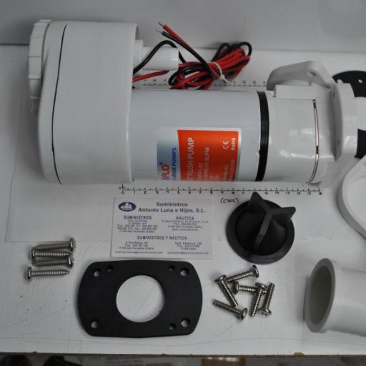 Kit  de conversión de inodoro manual a eléctrico Seaflo [1]