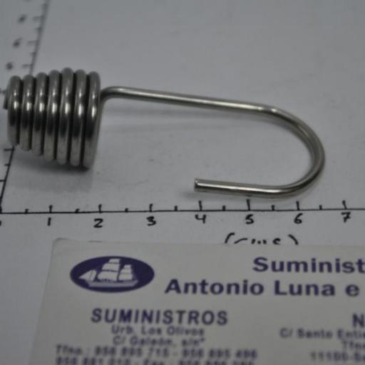 Gancho de acero inoxidable AISI-316 para cabo elástico [5]