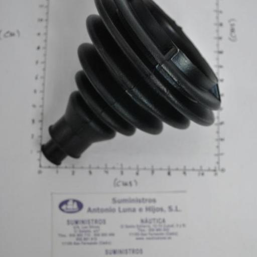 Fuelle de goma empotrable negro 109 mm Nuova Rade [3]