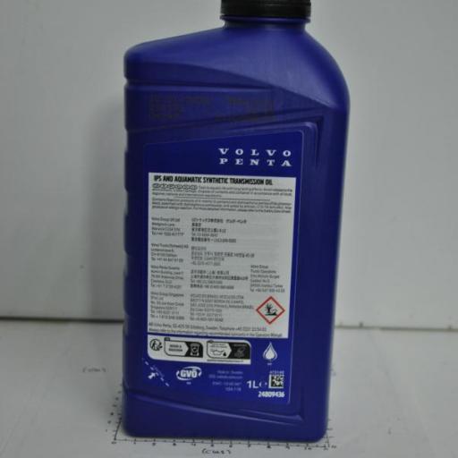 Aceite de transmisión sintética de 1 litro (SAE 75W-90) para colas IPS y Aquamatic original Volvo [3]