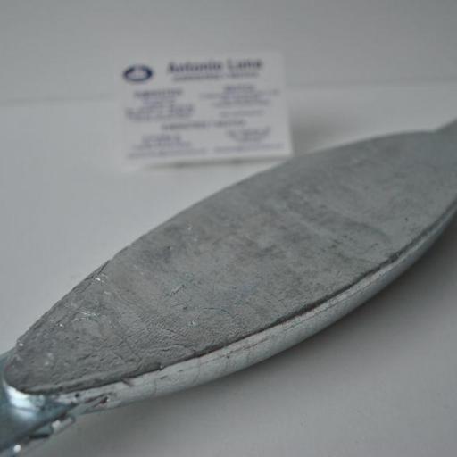 Ánodo de zinc (tipo pez) para soldar de 2 kg Zineti [3]