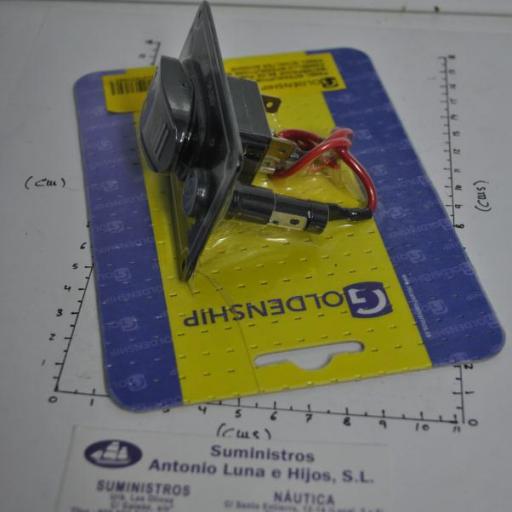 Panel horizontal para interruptor de bomba de achique 15A Goldenship [6]