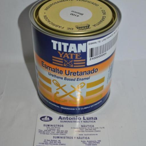 Esmalte uretanado blanco 750ml Titan Yate [1]