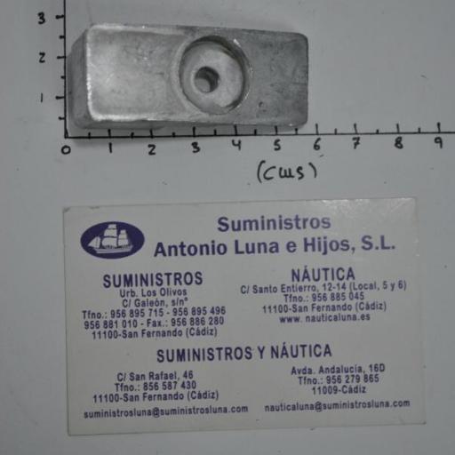 Ánodo de aluminio (equivalente 55321-90J00 Suzuki) Canada Metal - Martyr Anodes [3]