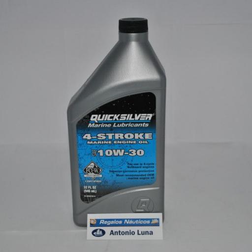 Aceite para motor 4T (10W-30) (946 ml.) Quicksilver [0]