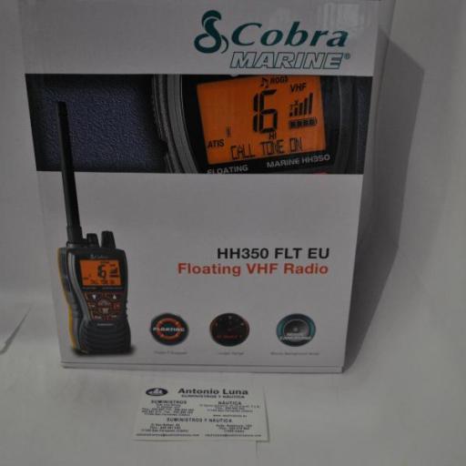 Radio (emisora) VHF portátil MRHH 350 FLT EU flotante Cobra [3]