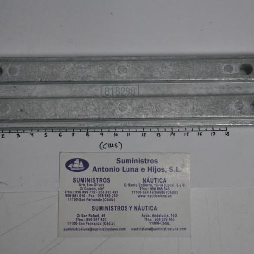 Ánodo de zinc (equivalente 818298Q1 Mercury) RecMar