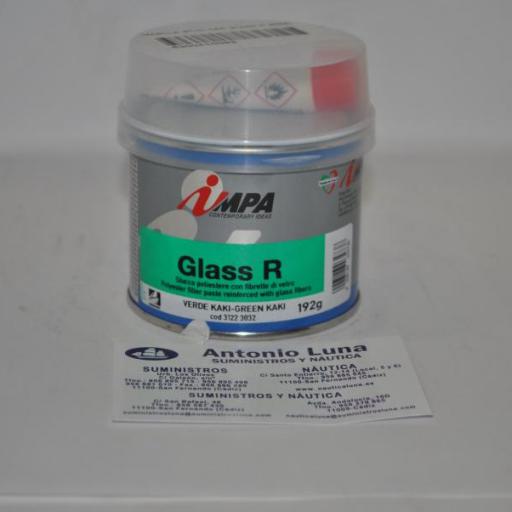 Masilla de poliéster con fibra de vidrio Stuk Car Glass 200 ml. Impa [1]