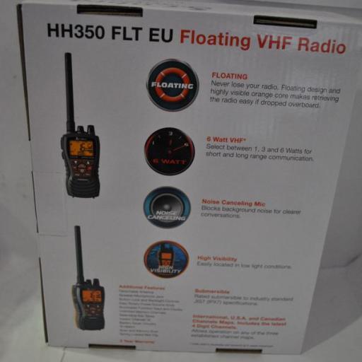 Radio (emisora) VHF portátil MRHH 350 FLT EU flotante Cobra [1]