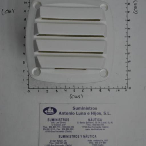 Rejilla de ventilación con adaptador para tubo de 75 mm Roca [2]