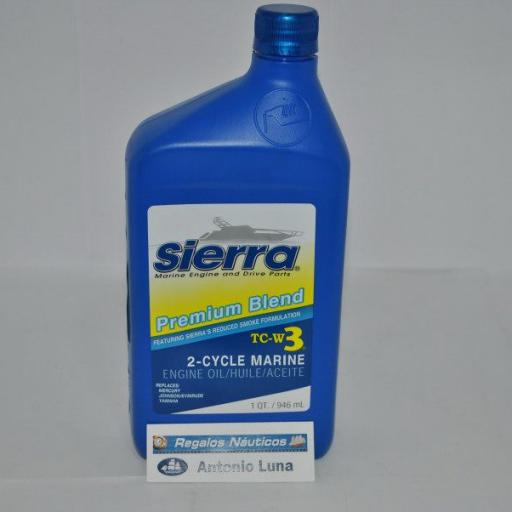 Aceite para motor 2T (TC-W3) 946 ml Sierra