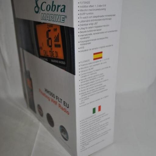 Radio (emisora) VHF portátil MRHH 350 FLT EU flotante Cobra [2]
