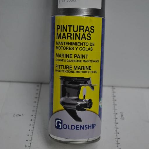 Pintura (spray) para motores Volvo SX y DPX gris de 400 ml Goldenship [2]