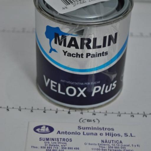Patente (antifouling) negro Velox Plus 250cc Marlin
