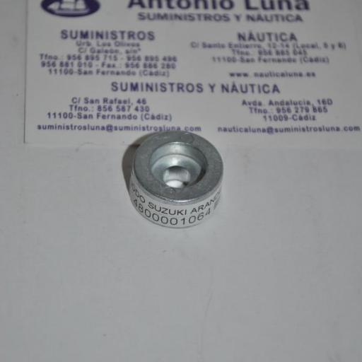 Ánodo de zinc (equivalente 55321-87J01 Suzuki) Tecnoseal [1]