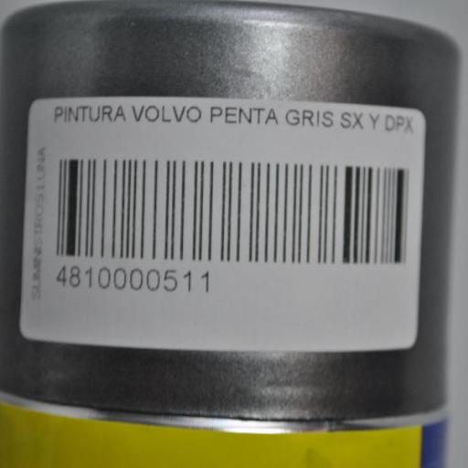 Pintura (spray) para motores Volvo SX y DPX gris de 400 ml Goldenship [1]