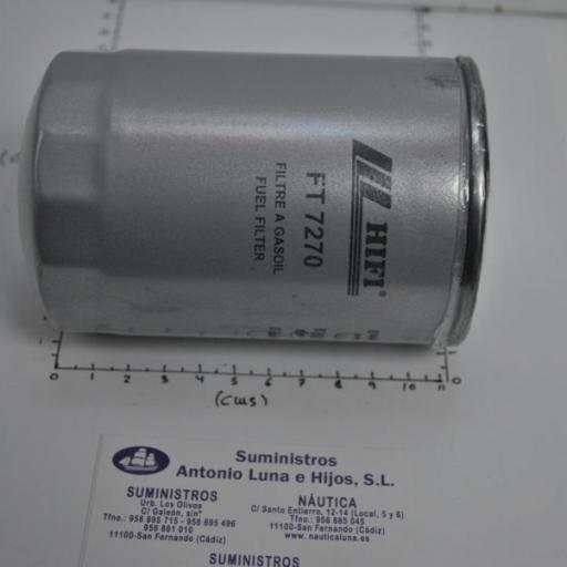 Filtro de gasoil (equivalente 48100780 B Nanni Diesel) Hifi Filter [6]