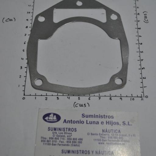 Junta metálica de la bomba de agua (equivalente 8M0142616 Mercury) RecMar [4]