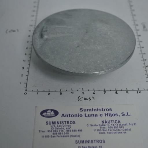 Ánodo de zinc (equivalente 6CE-45373-00 Yamaha) RecMar [2]