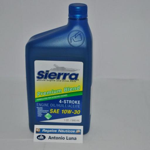 Aceite para motor 4T (10W-30) 946ml Sierra