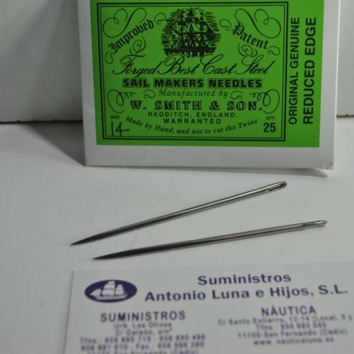 Agujas para coser velas William Smith & Son [2]