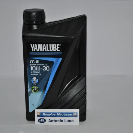 Aceite para motor 4T Yamalube (sintético) (10W-30) FC-W (1 litro) Yamaha [0]