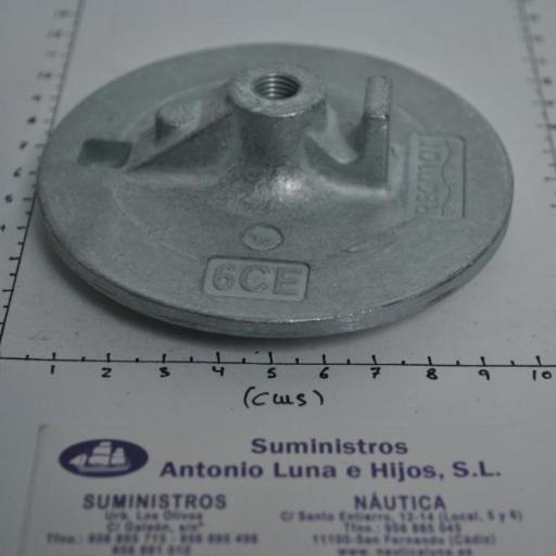 Ánodo de zinc (equivalente 6CE-45373-00 Yamaha) RecMar [5]
