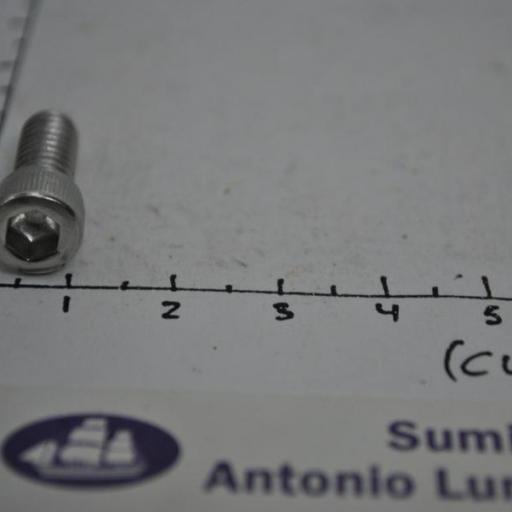 Tornillo cabeza allen Din-912 acero inoxidable A4 (AISI-316) de rosca UNC