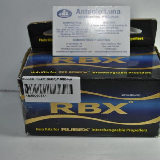 Núcleo (kit) para hélices intercambiables Rubex RBX-109 Solas [3]