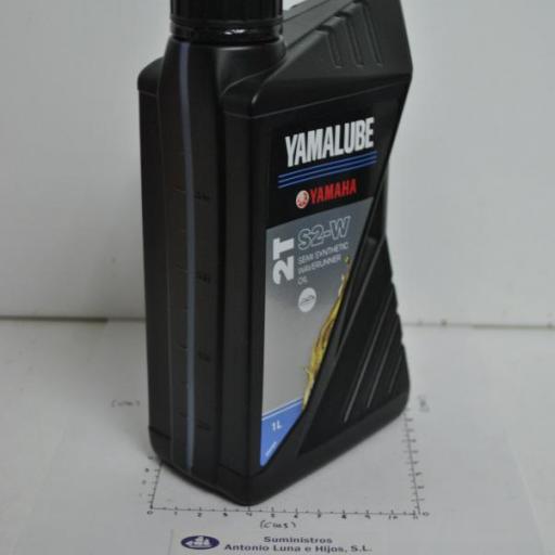 Aceite para motores de 2 tiempos Yamalube semisintético S2-W de 1 litro Yamaha [2]