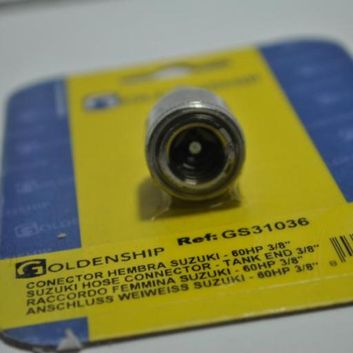 Conector de combustible hembra (equivalente 65750-98505 Suzuki) Goldenship [4]